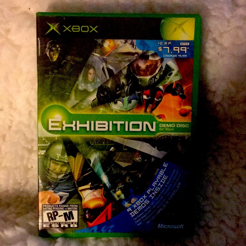 Xbox exhibition demo disc